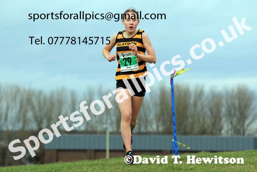 Girls under-15s 2022 NEHL Sherman Cup/Davison Shield, Temple Oark, South Shields. Photo: David T. Hewitson/Sports for All Pics